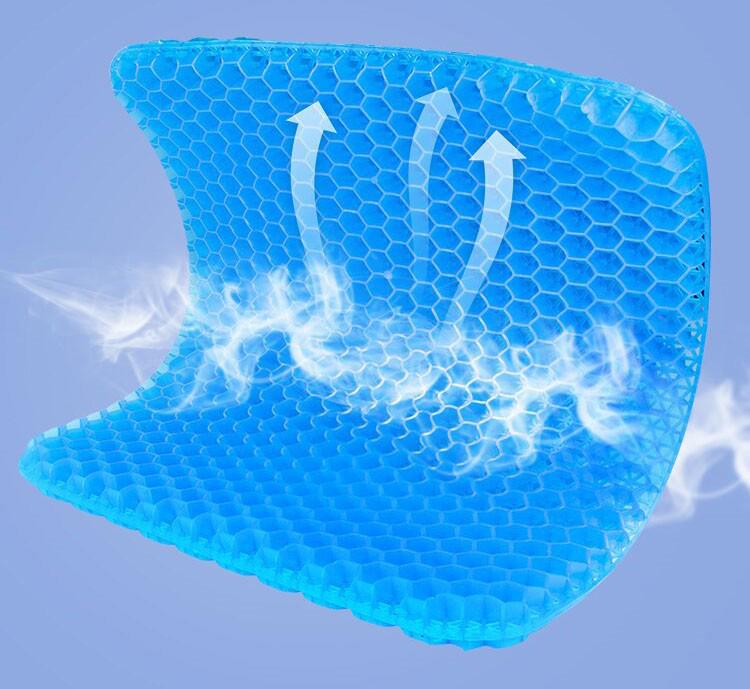 3D méhsejt ülőpárna